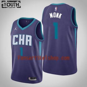 NBA Charlotte Hornets Trikot Malik Monk 1 Jordan Brand 2019-2020 Statement Edition Swingman - Kinder
